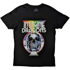 T-shirt Imagine Dragons - Crâne - Conception sous licence officielle unisexe