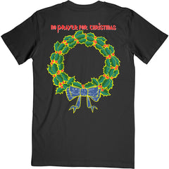 Iron Maiden Christmas T-Shirt - No Prayer for Christmas - Unisex Official Licensed Design