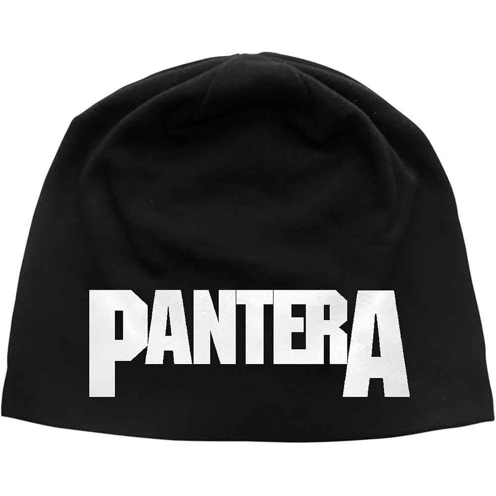 Pantera Unisex Beanie Hat - Cotton Jersey - Logo- Official Licensed Product