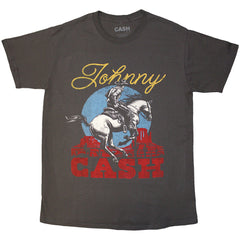 Johnny Cash Unisex T-Shirt - Gallop- Official Licensed Design