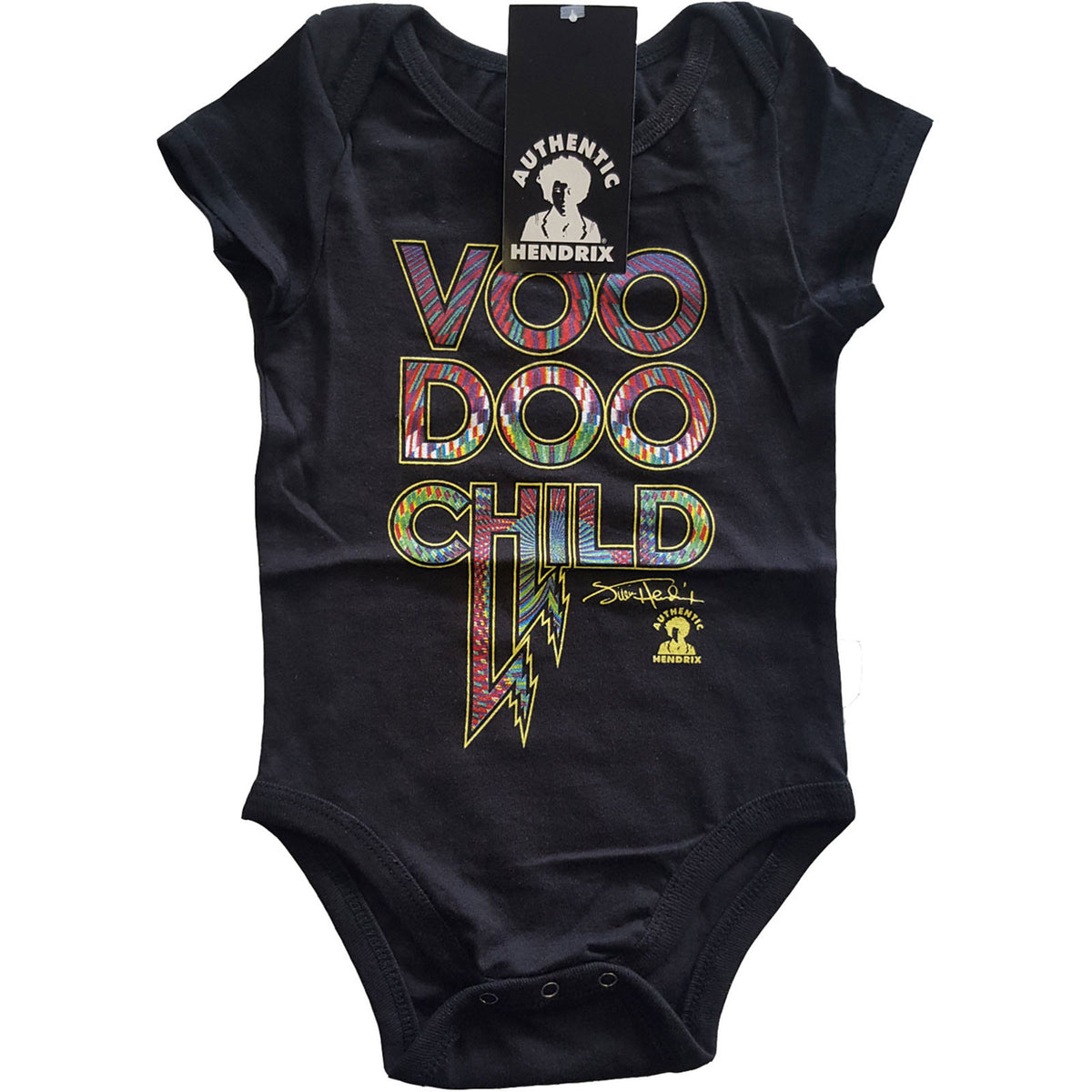 Jimi Hendrix Kids Baby-Strampler – Voodoo-Kind – offizielles Lizenzprodukt
