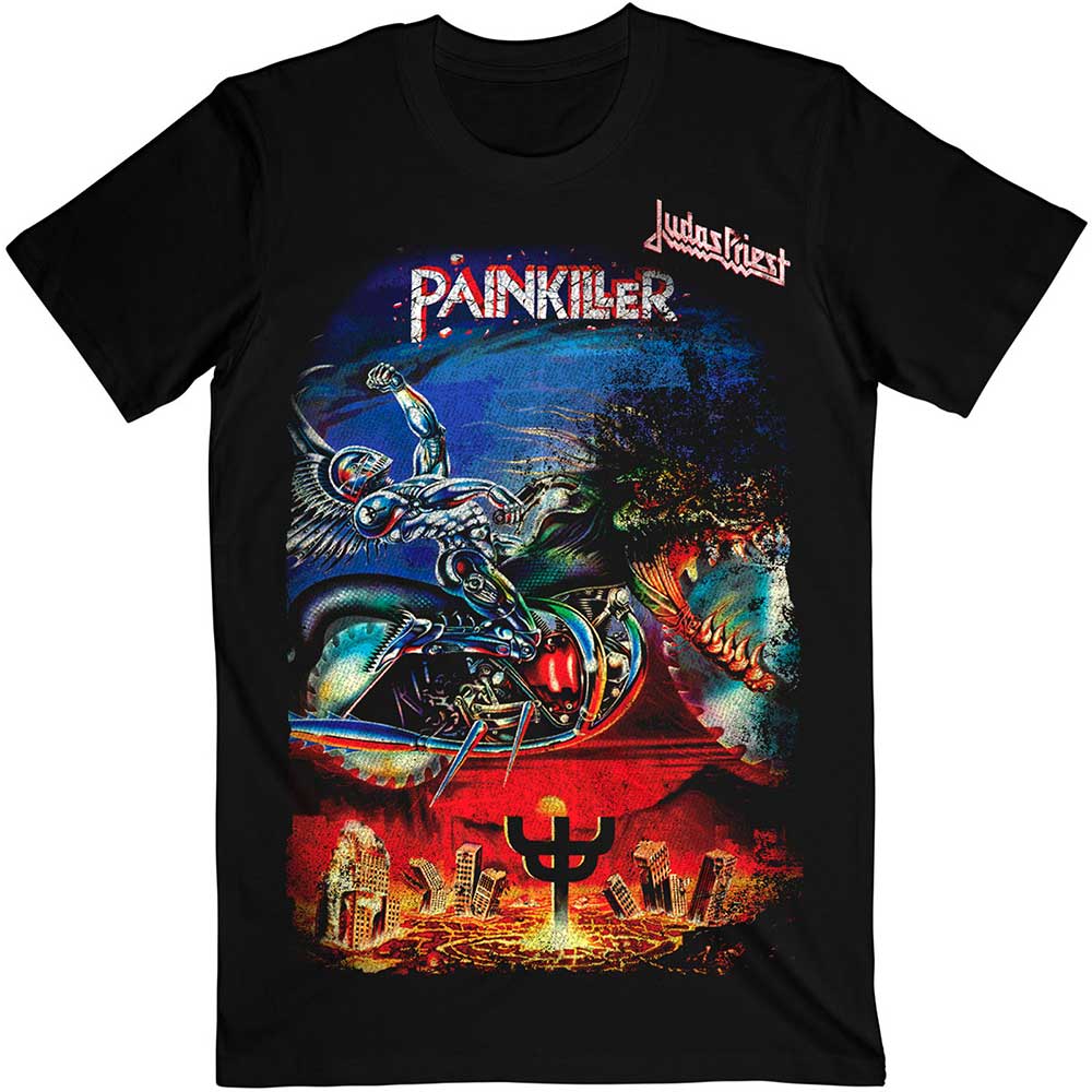 Judas Priest Unisex T-Shirt - Painkiller  - Official Licensed Design