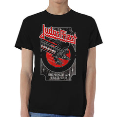 Judas Priest T-Shirt für Erwachsene – Breaking the Law – Offizielles Lizenzdesign – Weltweiter Versand