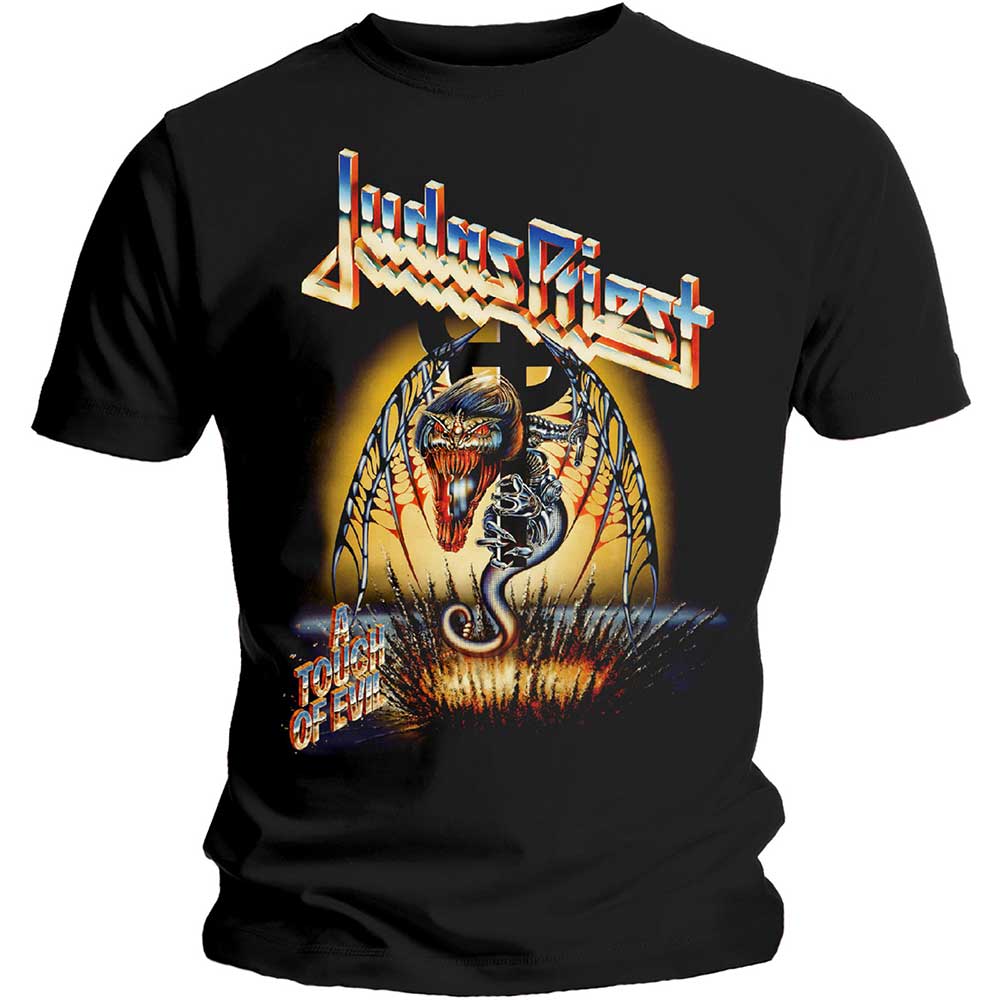 Judas Priest Unisex T-Shirt - Touch of Evil - Official Licensed Design