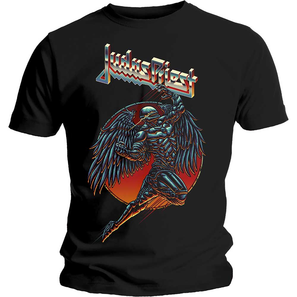 Judas Priest Adult T-Shirt - BTD Redeemer  - Official Licensed Design