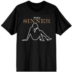 Judas Priest Unisex T-Shirt - Sin After Sin Sinner Slogan Lady- Official Licensed Design