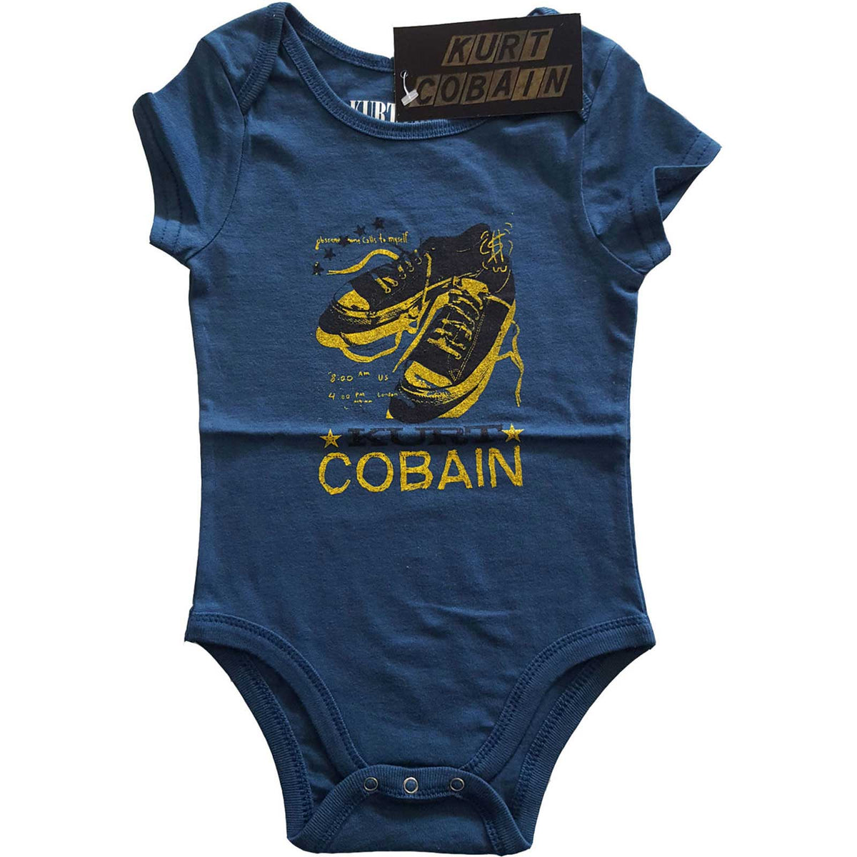 Kurt Cobain Nirvana Baby Grow - Laces - Official Licensed Product