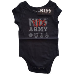 Kiss Kids Baby-Strampler – Army – Offizielles Lizenzprodukt