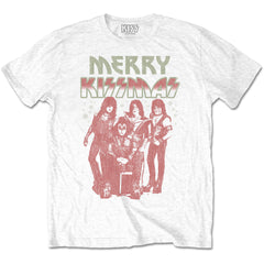 Kiss Christmas T-Shirt - Merry Kissmas - Unisex Official Licensed Design