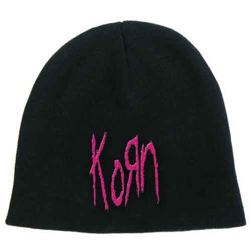 Korn Unisex Beanie Hat - Logo - Official Licensed Product