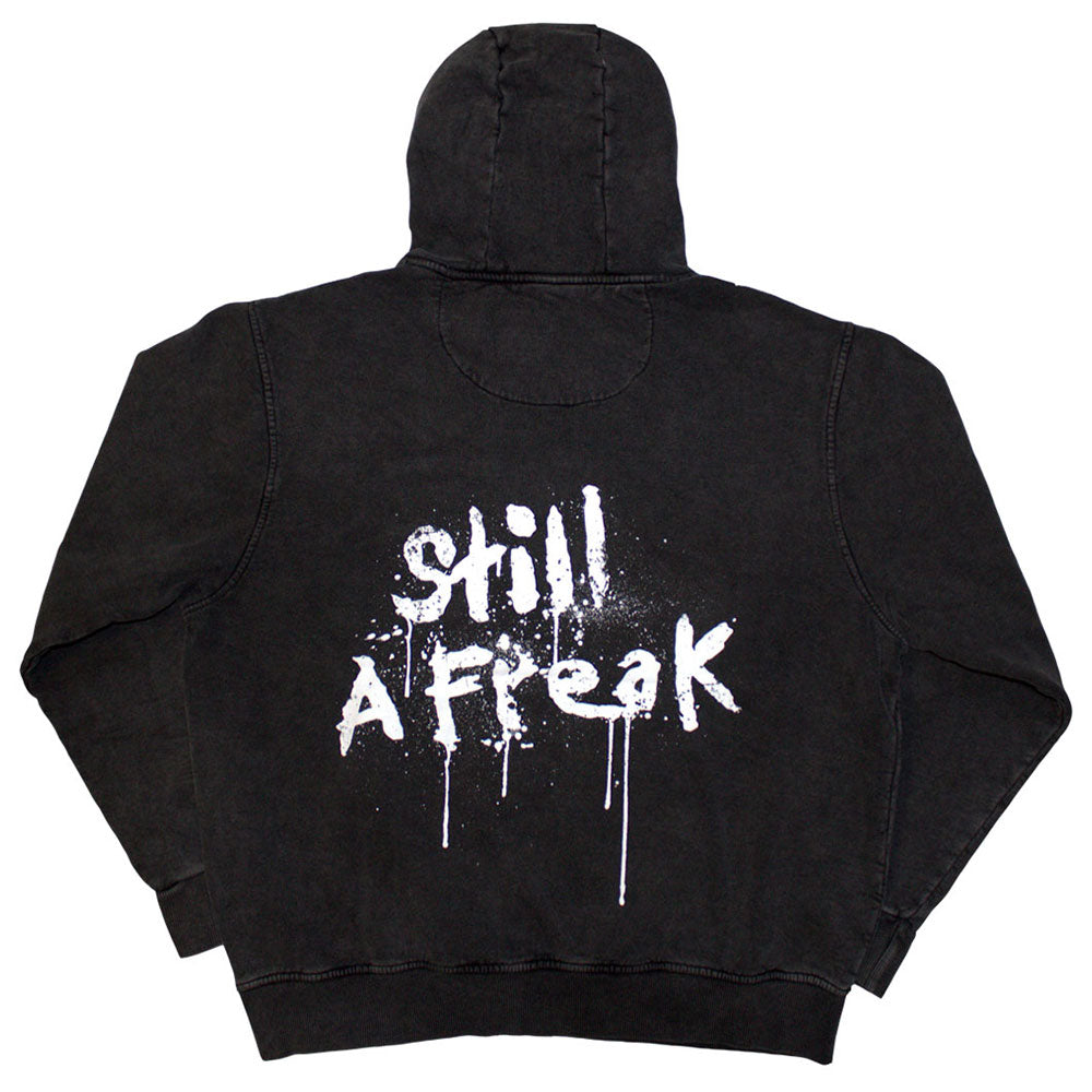 Korn Unisex Stone Wash Hoodie - Still a Freak (Back Print) - Official Licensed Design