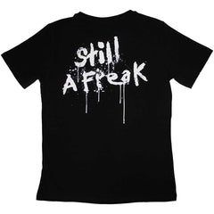 Korn Ladies T-Shirt - Still a Freak (Back Print)  - Black Official Licensed Design