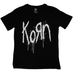 Korn Ladies T-Shirt - Still a Freak (Back Print)  - Black Official Licensed Design