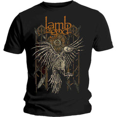 Lamb of God Unisex T-Shirt - Crow - Official Licensed Design