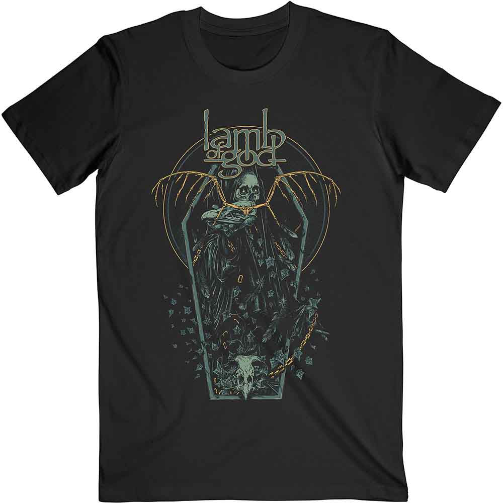 Lamb of God Unisex T-Shirt - Coffin Kopia - Official Licensed Design
