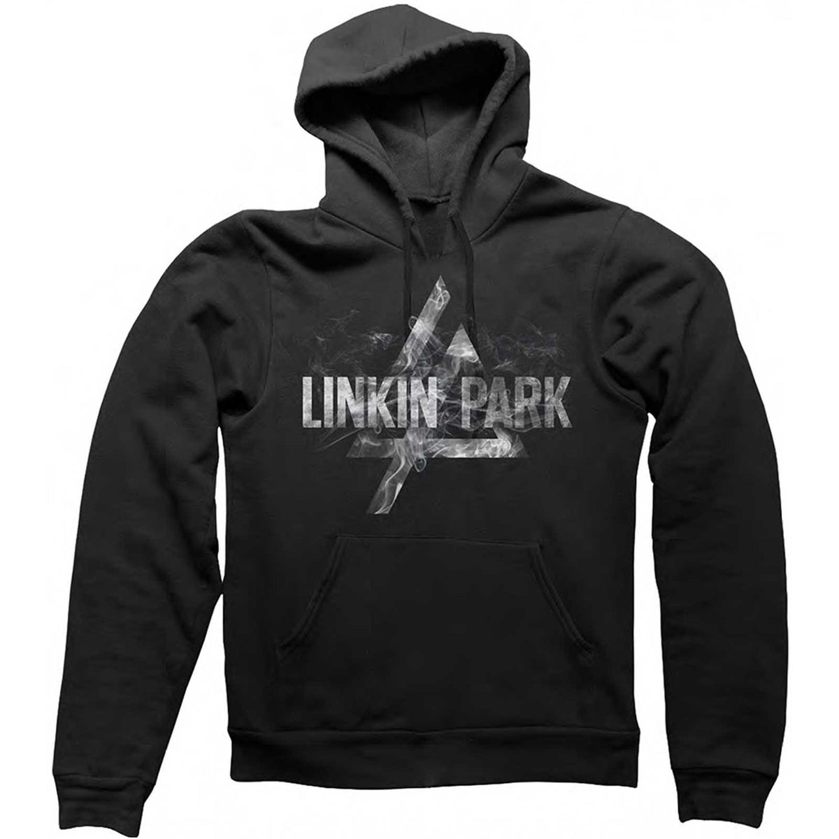 Sweat à capuche unisexe Linkin Park - Logo Smoke - Conception sous licence officielle