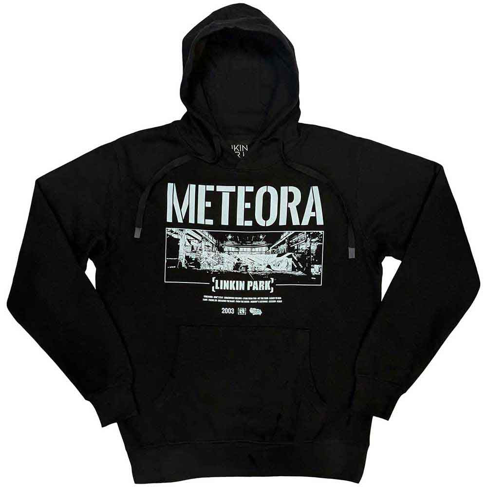 Linkin Park Unisex Hoodie - Meteora Wall Art -Official Licensed Design