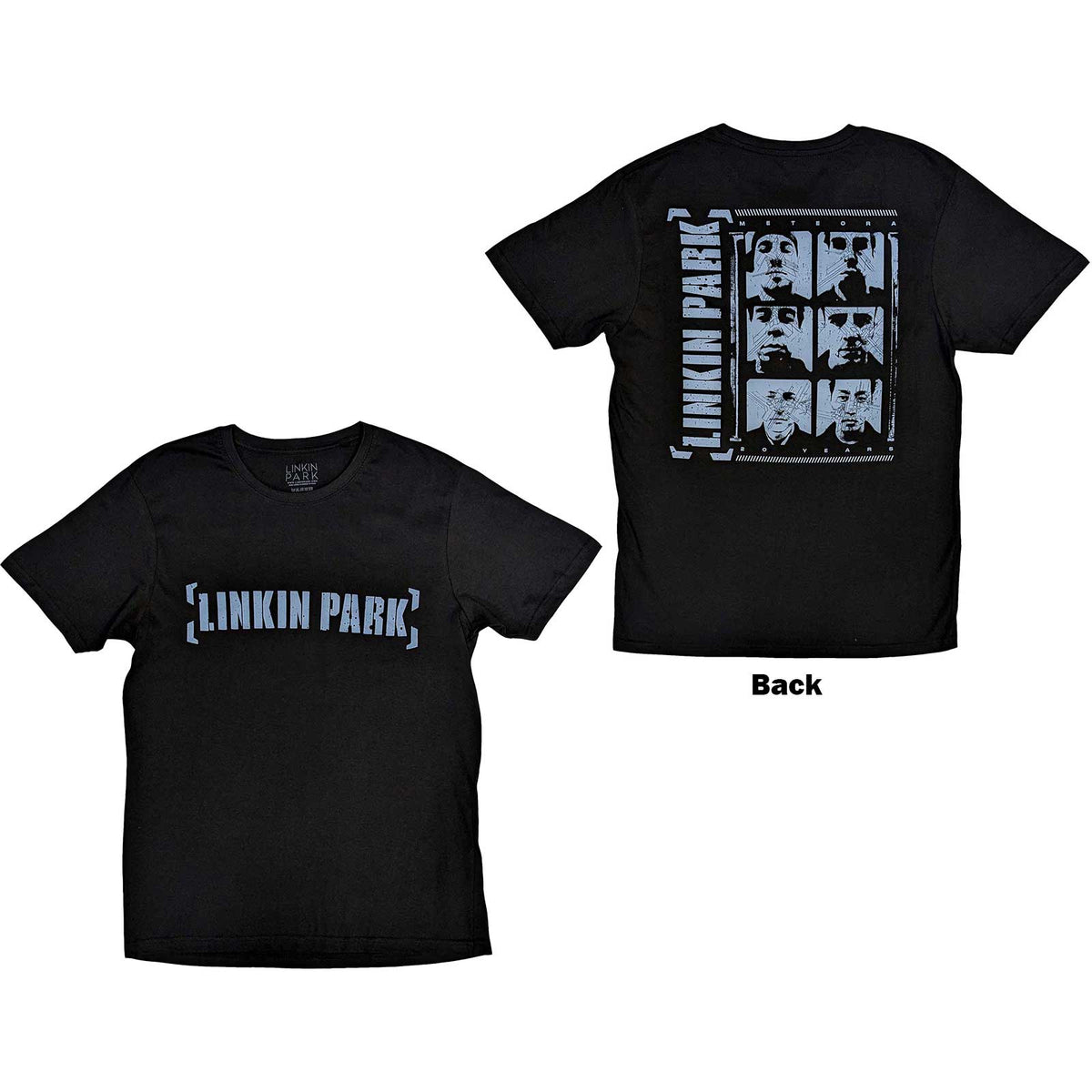 Linkin Park T-Shirt - Meteora Portraits - Conception sous licence officielle unisexe