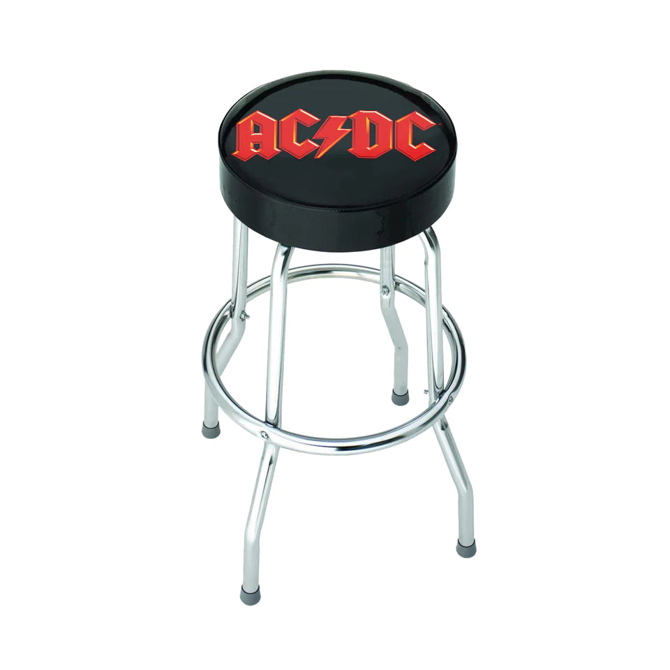 Tabouret de bar AC/DC – Produit officiel Rocksax – Livraison gratuite au Royaume-Uni !
