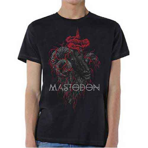 Mastodon T-Shirt - Rams Head Colour - Unisex Official Licensed Design