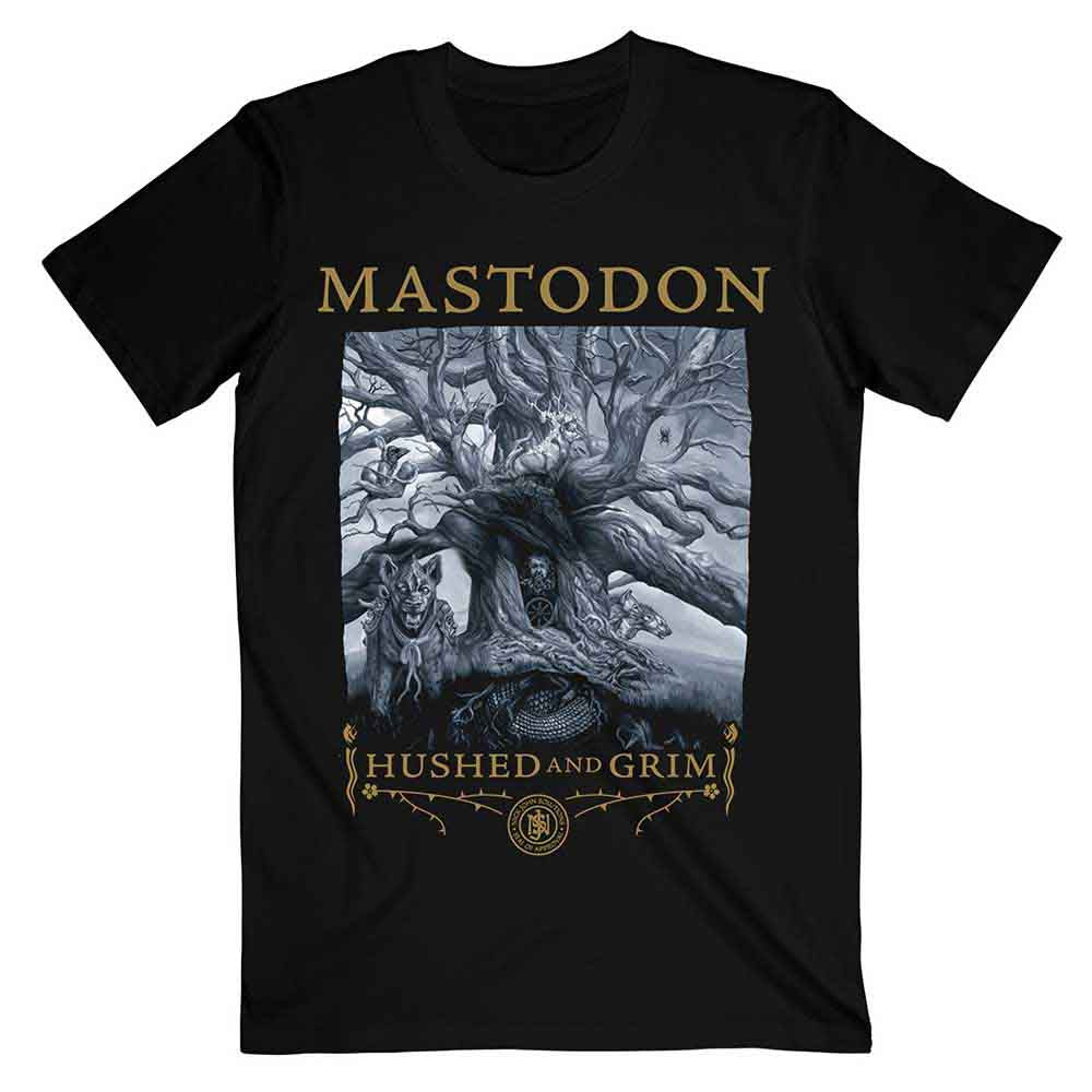 Mastodon T-Shirt – Leaf Beast – Unisex, offizielles Lizenzdesign – weltweiter Versand