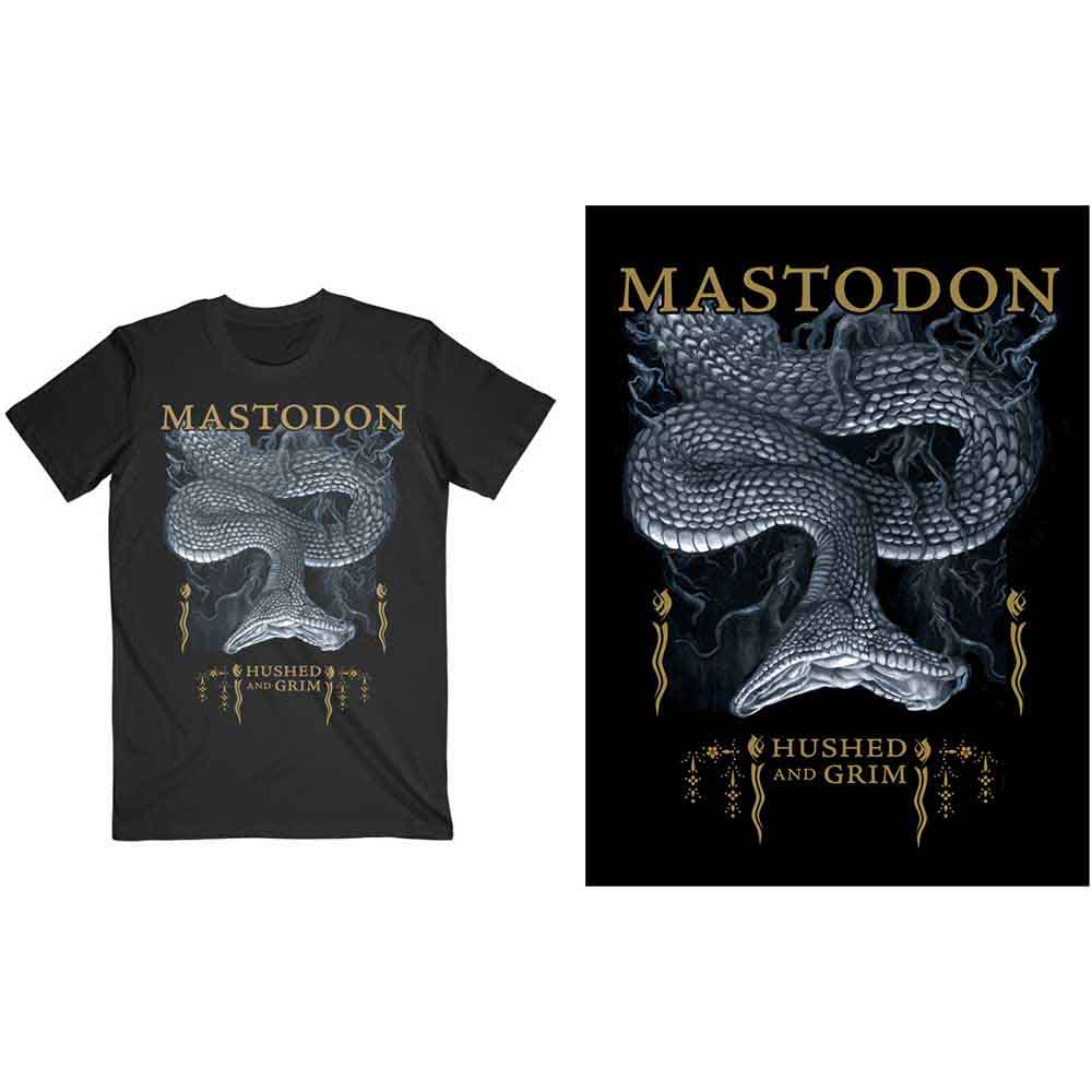 Mastodon T-Shirt - Hushed Snake - Unisex Official Licensed Design