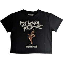 My Chemical Romance Ladies Crop Top - The Black Parade - Official Licensed Design