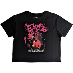 My Chemical Romance Ladies Crop Top - March - Official Licensed Design
