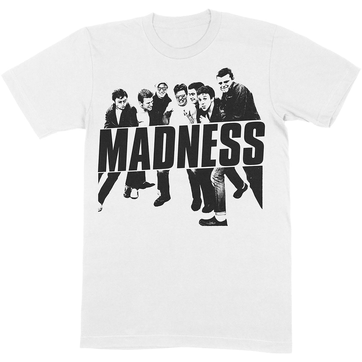 Madness T-Shirt für Erwachsene – Vintage-Foto – offizielles Lizenzdesign