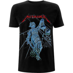 Metallica T-Shirt - Blue Justice - Unisex Official Licensed Design
