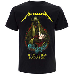 Metallica T-Shirt - If Darkness Had A Son- Unisex Official Licensed Design