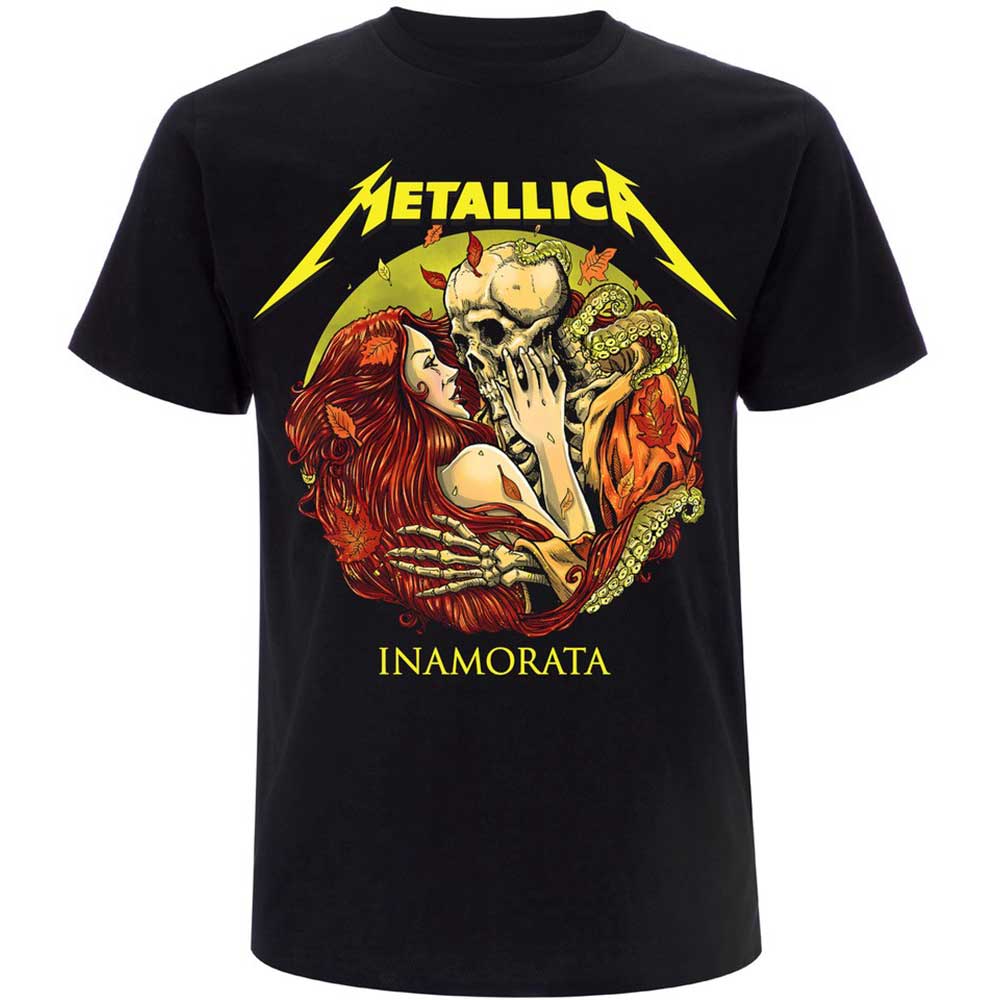 Metallica T-Shirt – 72 Seasons Broken / Burnt Drums (Rückendruck) – Unisex, offizielles Lizenzdesign – weltweiter Versand 