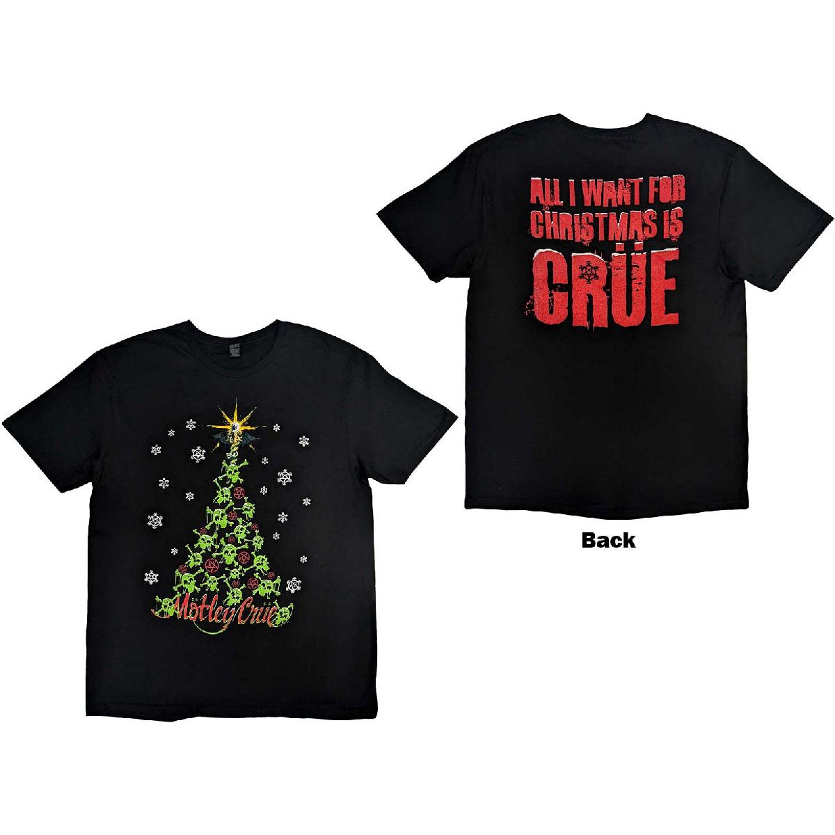 Motley Crue T-Shirt - Christmas Crue - Official Licensed Design