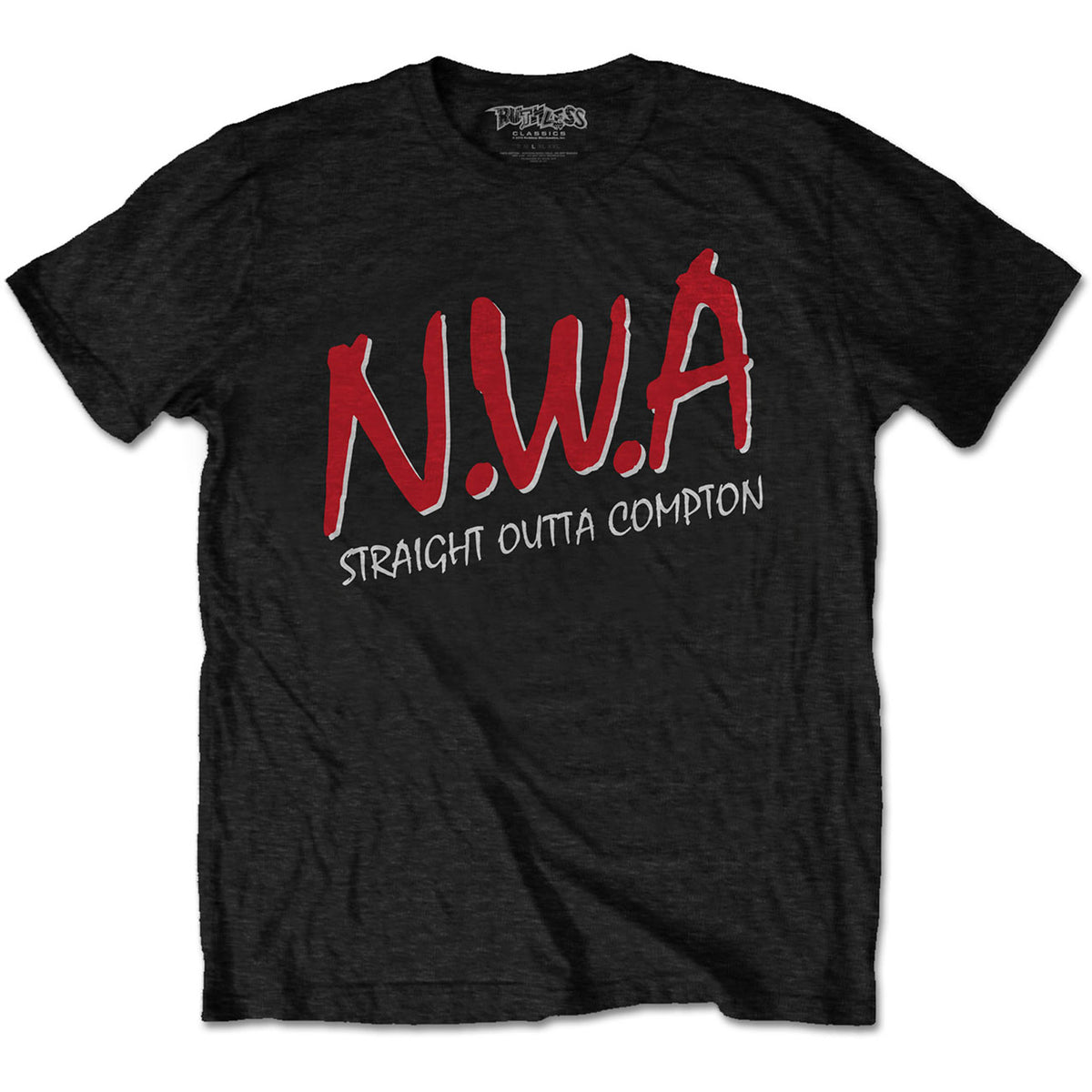 T-shirt unisexe NWA - Straight Outta Compton - Conception sous licence officielle unisexe