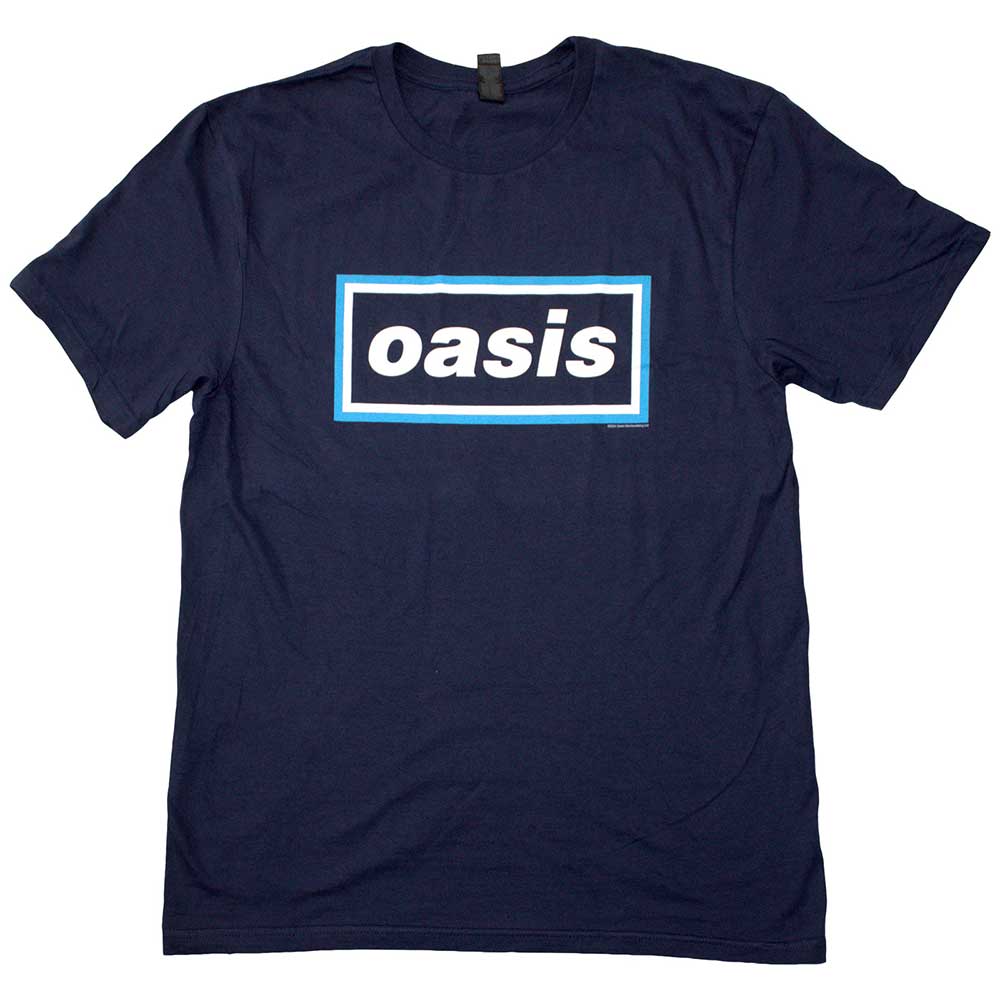 Oasis Adult T-Shirt -Maine Road Event Logo -Official Licensed Design