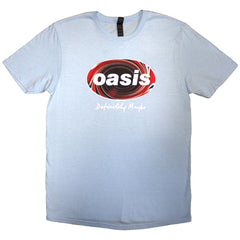 Oasis Unisex T-Shirt - Definitely Maybe Union Jack Oval - Official Licensed Product