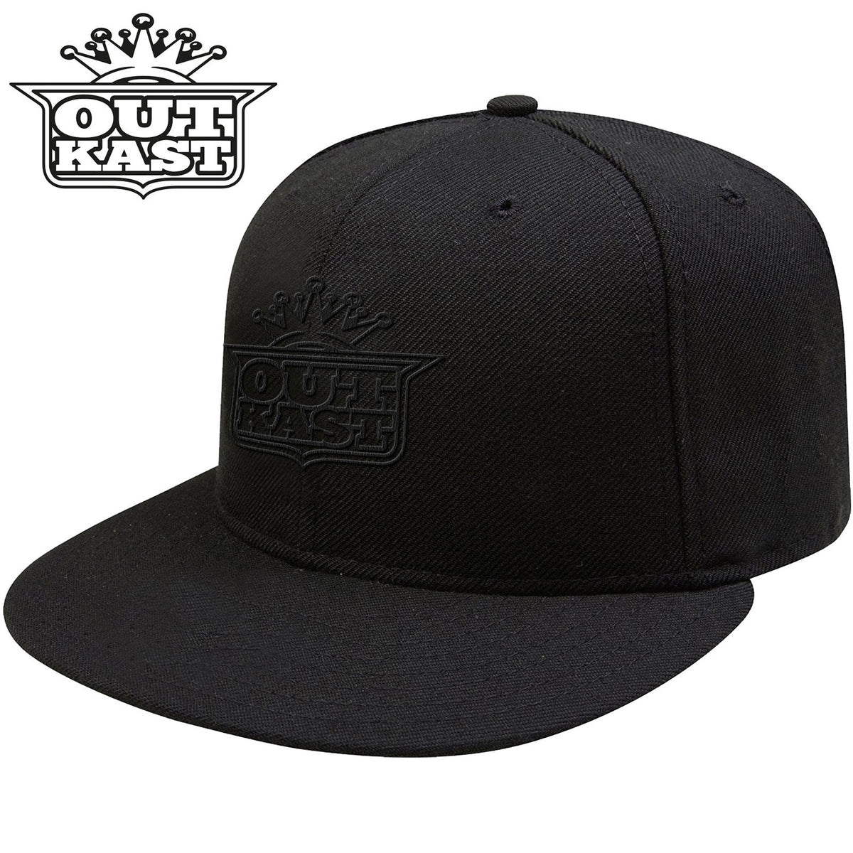 Outkast Unisex Snapback Cap - Black Imperial Crown - Official Product