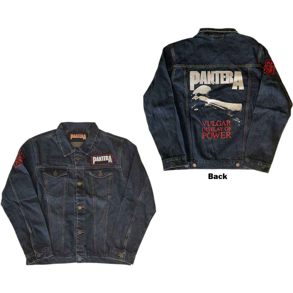 Pantera Denim Jacket - Vulgar Display of Power - Official Licensed Design