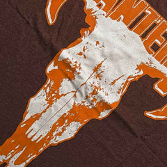 Pantera Raglan T-Shirt - Skull - Brown & Orange Official Licensed Design