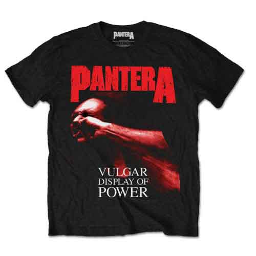 Pantera Unisex T-Shirt -Red Vulgar - Official Licensed Design