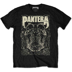 Pantera Unisex T-Shirt - 101 Proof Skull - Official Licensed Design