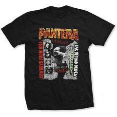 Pantera Ladies T-Shirt - 3 Albums  - Official Licensed Design