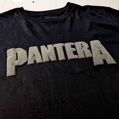 Pantera Unisex T-Shirt- High Build Leaf Skull - Official Licensed Design