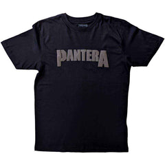 Pantera Unisex T-Shirt- High Build Leaf Skull - Official Licensed Design