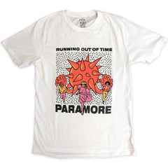 Paramore T-Shirt für Erwachsene – Running Out Of Time – Offizielles Lizenzdesign