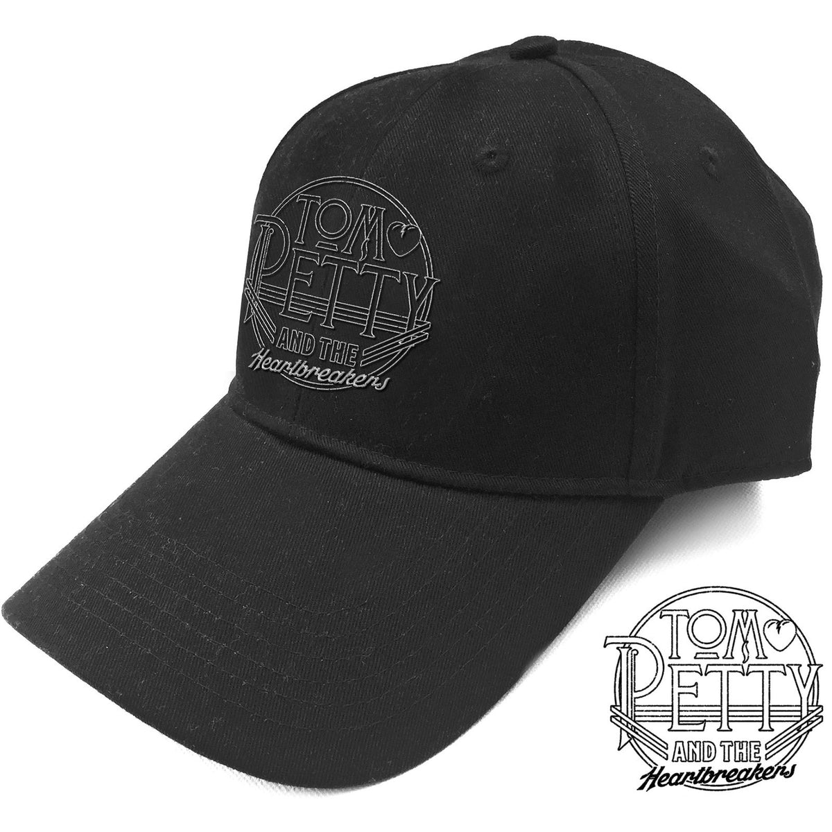 Tom Petty & the Heartbreakers Baseball Cap - Circle Logo - Official Product