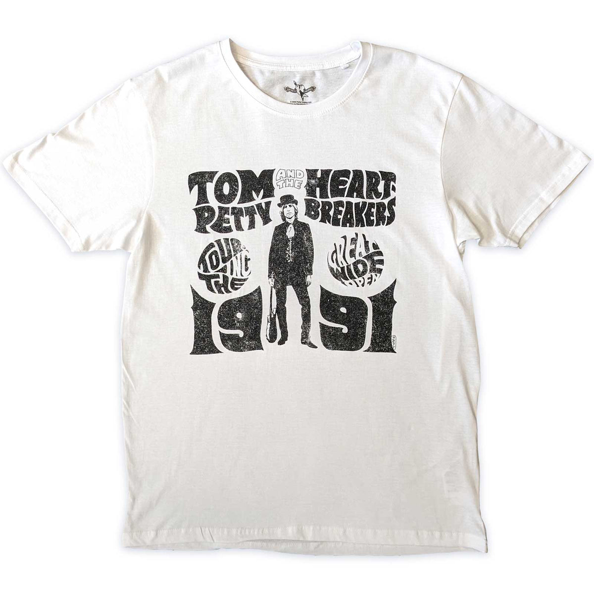 T-shirt unisexe Tom Petty &amp; the Heartbreakers - Great Wide Open - Produit officiel