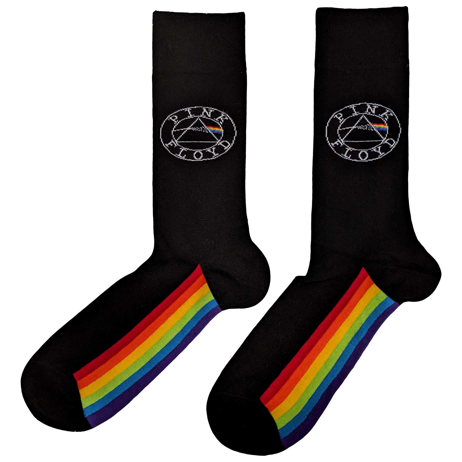 Pink Floyd Unisex-Söckchen – Spectrum-Sohle (UK-Größe 7–11)