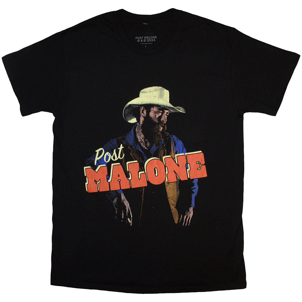 Post Malone Unisex T-Shirt - Cowboy - Official Licensed Design