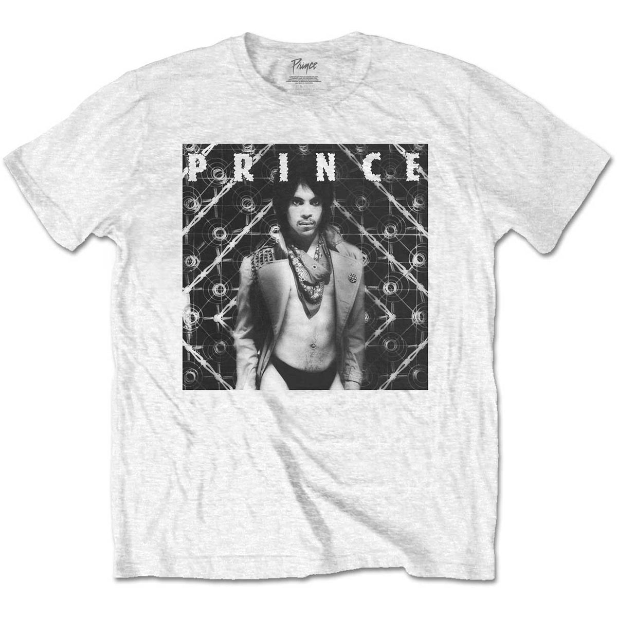 Prince T-Shirt – Dirty Mind – Unisex, offizielles Lizenzdesign